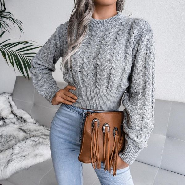 women's sweaters winter for women fashion 2021 coarse knit o-neck long sleeve korean short knitted pullover sueters de mujer moda jumpe, White;black
women's sweaters winter for women fashion 2021 coarse knit o-neck long sleeve korean short knitted pullover sueters de mujer moda jumpe, White;black