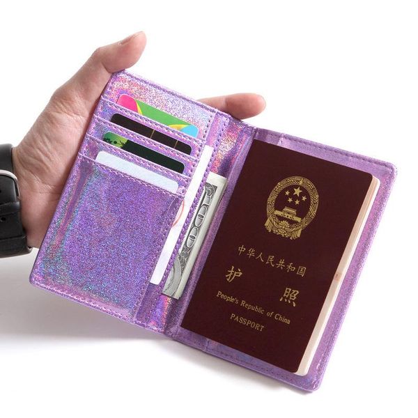 card holders cross-border laser sequin pu passport wallet version multi-function document bag creative literary fresh holder, Brown;gray
card holders cross-border laser sequin pu passport wallet version multi-function document bag creative literary fresh holder, Brown;gray