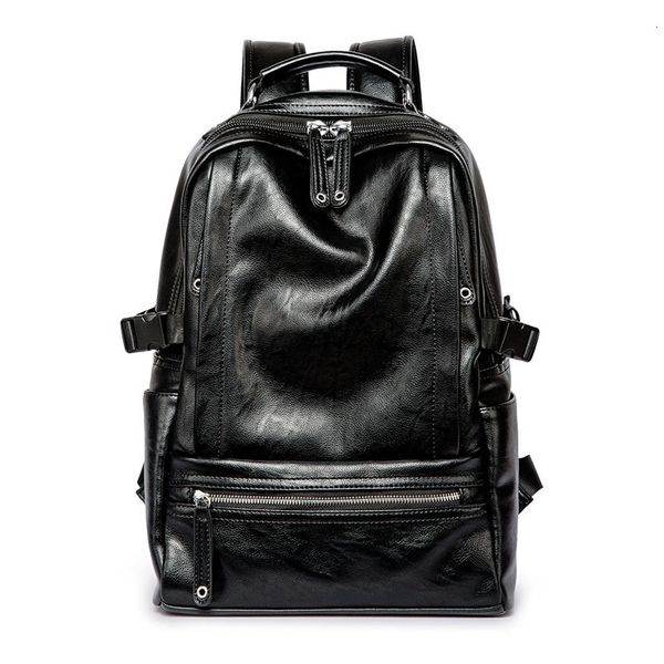 bag backpack korean fashion youth pu leather large capacity leisure versatile, Black;red
bag backpack korean fashion youth pu leather large capacity leisure versatile, Black;red