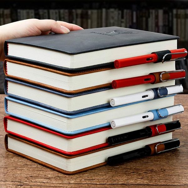 notepads 360 pages b5 notebook work meeting office stationery pu leather cover thickened a5 business college birthday, Purple;pink
notepads 360 pages b5 notebook work meeting office stationery pu leather cover thickened a5 business college birthday, Purple;pink