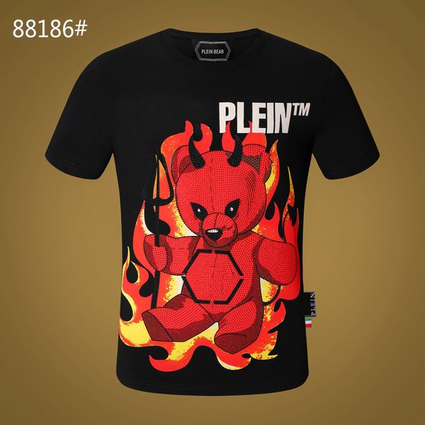 plein bear t shirt mens designer tshirts brand clothing rhinestone skull men t-shirts classical hip hop streetwear tshirt casual tees pb 113, White;black
plein bear t shirt mens designer tshirts brand clothing rhinestone skull men t-shirts classical hip hop streetwear tshirt casual tees pb 113, White;black