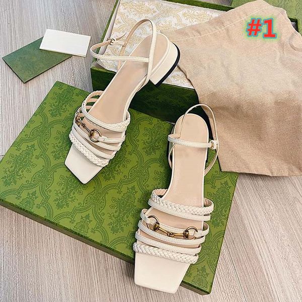2021 fashion designer thick heel sandals lady summer casual flat slippers party shoes size 35-40 with box, Black
2021 fashion designer thick heel sandals lady summer casual flat slippers party shoes size 35-40 with box, Black
