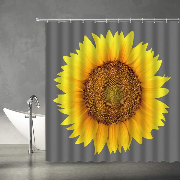 sunflower shower curtain autumal wild flower rural blooming floral gray and yellow art modern fashion fabric bathroom decor set
sunflower shower curtain autumal wild flower rural blooming floral gray and yellow art modern fashion fabric bathroom decor set