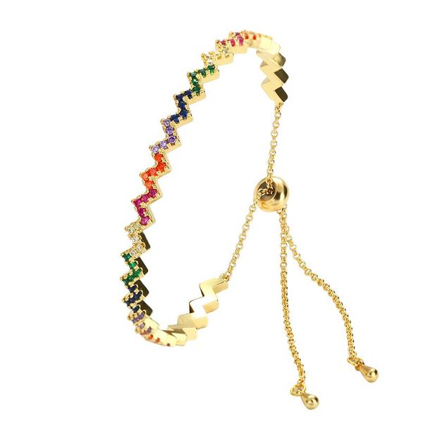 bangle fashion customization women gold geometry bracelets bangles jewelry cz colorful zircon bracelet crystal gift femme, Black
bangle fashion customization women gold geometry bracelets bangles jewelry cz colorful zircon bracelet crystal gift femme, Black