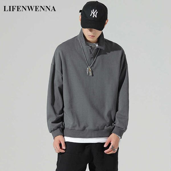 fashion men's polos long sleeve solid casual polo mens clothing oversized fashion streetwear harajuku polos shirts s-3xl 210528, White;black
fashion men's polos long sleeve solid casual polo mens clothing oversized fashion streetwear harajuku polos shirts s-3xl 210528, White;black
