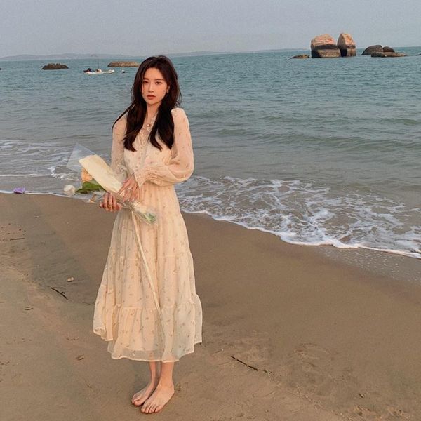 casual dresses summer elegant sweet dress women chic floral v-neck long sleeve chiffon party beach for femalesr, Black;gray
casual dresses summer elegant sweet dress women chic floral v-neck long sleeve chiffon party beach for femalesr, Black;gray