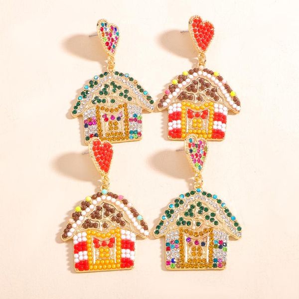 stud 2021 trend alloy cartoon beads small house earrings for women long personality temperament unusual ear jewelry gift, Golden;silver
stud 2021 trend alloy cartoon beads small house earrings for women long personality temperament unusual ear jewelry gift, Golden;silver