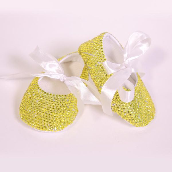 first walkers custom lenmon yellow rhinestone color with ribbon bow soft soled for born princess baby girl handmade sparkle crib shoes
first walkers custom lenmon yellow rhinestone color with ribbon bow soft soled for born princess baby girl handmade sparkle crib shoes