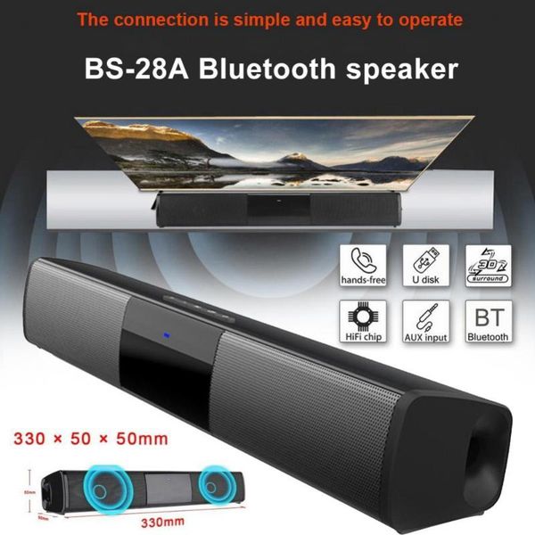 soundbar bluelans bs-28a portable bluetooth stereo speaker fm radio tf card home theater desktv sound
soundbar bluelans bs-28a portable bluetooth stereo speaker fm radio tf card home theater desktv sound