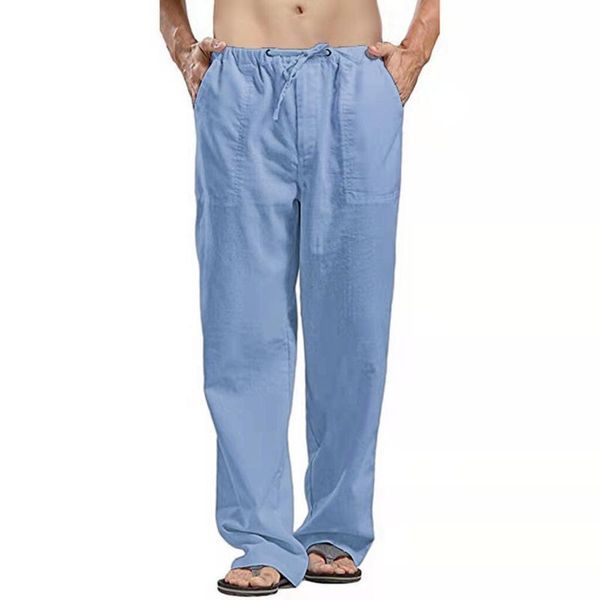 men's pants men linen splicing overalls casual pocket sport work trouser 2021 summer home commute office sportswear, Black
men's pants men linen splicing overalls casual pocket sport work trouser 2021 summer home commute office sportswear, Black