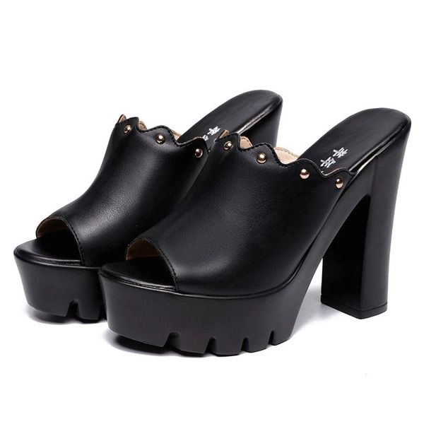 black block heels slippers fashion rivet wedding shoes bride for ladies women high platform large size
black block heels slippers fashion rivet wedding shoes bride for ladies women high platform large size