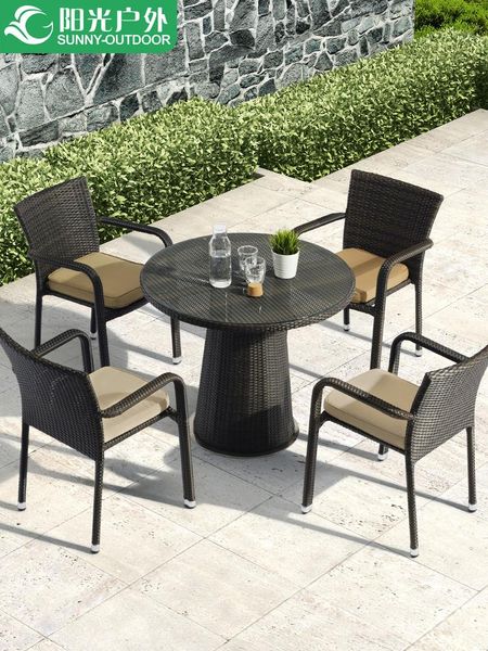 furniture wicker chair three or five sets of combination table and chairs modern leisure balcony garden coffee camp
furniture wicker chair three or five sets of combination table and chairs modern leisure balcony garden coffee camp