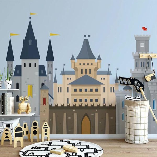 wallpapers custom mural wallpaper modern simple cartoon castle children's room background wall painting papel de parede kids bedroom fr
wallpapers custom mural wallpaper modern simple cartoon castle children's room background wall painting papel de parede kids bedroom fr