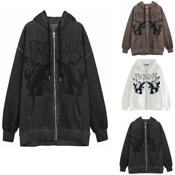 women's jackets autumn winter jacket zip up streetwear hooded casual loose pocket sweatshirt sport cardigan coat outwear #4, Black;brown
women's jackets autumn winter jacket zip up streetwear hooded casual loose pocket sweatshirt sport cardigan coat outwear #4, Black;brown