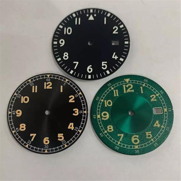 repair tools & kits 33.5mm watch dial with green luminous for nh35/nh36/7s/4r movement parts
repair tools & kits 33.5mm watch dial with green luminous for nh35/nh36/7s/4r movement parts