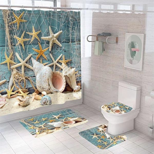 shower curtains starfish shell curtain sea animal beach with non slip rug mat bathroom waterproof polyester home decor 180x180
shower curtains starfish shell curtain sea animal beach with non slip rug mat bathroom waterproof polyester home decor 180x180