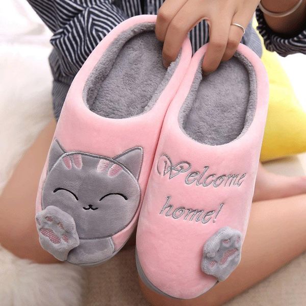 warm winter shoes woman cartoon home slides anti-slip indoor ladies slippers fashion pattern women, Black
warm winter shoes woman cartoon home slides anti-slip indoor ladies slippers fashion pattern women, Black