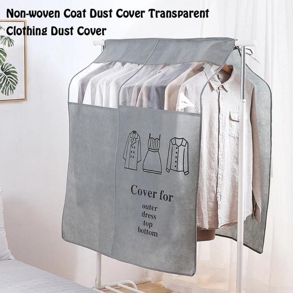 clothing & wardrobe storage clothes dust cover non-woven fabric case household hanging-type coat suit protect bag organizer
clothing & wardrobe storage clothes dust cover non-woven fabric case household hanging-type coat suit protect bag organizer