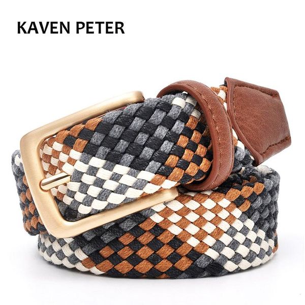 women braided belt with gold buckle 3.0 cm width without holes cotton weave pipe strong belts knitted lover, Black;brown
women braided belt with gold buckle 3.0 cm width without holes cotton weave pipe strong belts knitted lover, Black;brown