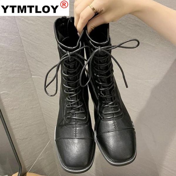 boots women basic classics pu leather black ankle casual vintage lace up square toe zipper fashion 2021 fall booties
boots women basic classics pu leather black ankle casual vintage lace up square toe zipper fashion 2021 fall booties