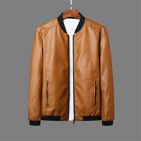 jackets men brand clothing pu leather jacket men plus size blazer casual mens jackets motorcycle windbreake 5xl 6xl 7xl 8xl plus 211118, Black
jackets men brand clothing pu leather jacket men plus size blazer casual mens jackets motorcycle windbreake 5xl 6xl 7xl 8xl plus 211118, Black
