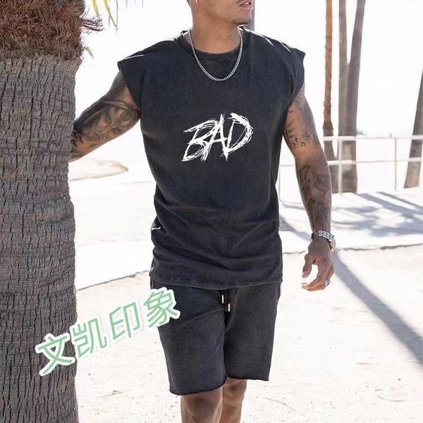 men's vt summer new trend personalized vt t-shirt men's english printed sports svels men's wear, White;black
men's vt summer new trend personalized vt t-shirt men's english printed sports svels men's wear, White;black