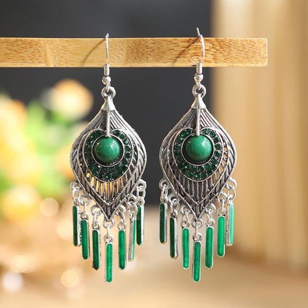 dangle & chandelier bohemia vintage long rhinestone drop earrings for women hollow resin alloy geometric trendy jewelry brincos, Silver
dangle & chandelier bohemia vintage long rhinestone drop earrings for women hollow resin alloy geometric trendy jewelry brincos, Silver
