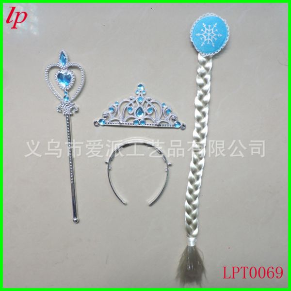 legend princess aisha suit ice and snow queen crown magic wand wig braid three piece set, Black
legend princess aisha suit ice and snow queen crown magic wand wig braid three piece set, Black