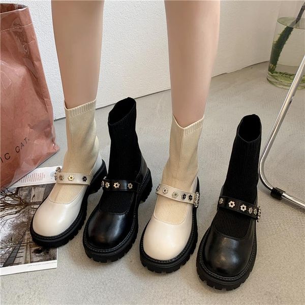 boots shoes women 2021 round toe autumn rubber low rock leather ladies stockings lolita basic lace-up rome slip-on pu cotto, Black
boots shoes women 2021 round toe autumn rubber low rock leather ladies stockings lolita basic lace-up rome slip-on pu cotto, Black