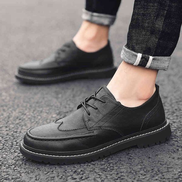 dress shoes men's shoes lace up season trend leather outdoor fashion male casual sociology guy dawdler q1b3, Black
dress shoes men's shoes lace up season trend leather outdoor fashion male casual sociology guy dawdler q1b3, Black