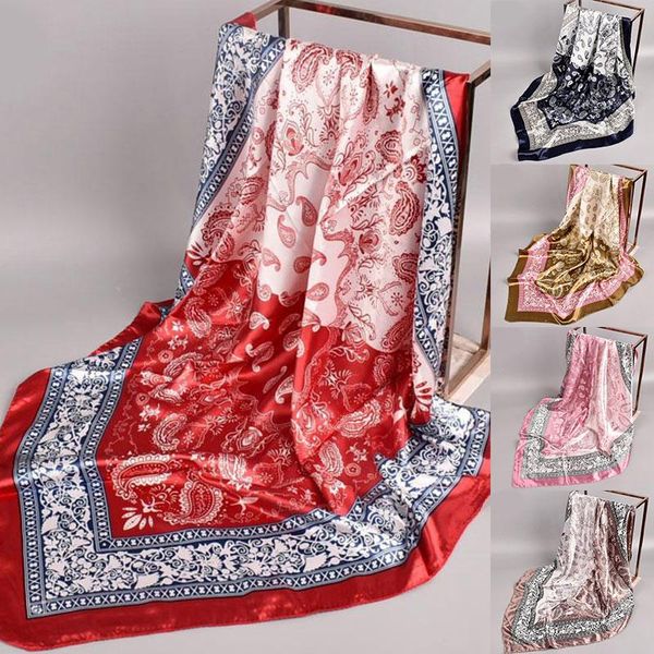 scarves beach hijab shawls and wrap luxury silk satin head two-tone cashew flower print female paisley 90*90cm square scarf, Blue;gray
scarves beach hijab shawls and wrap luxury silk satin head two-tone cashew flower print female paisley 90*90cm square scarf, Blue;gray