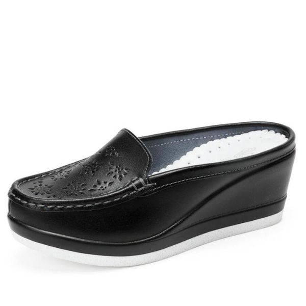slippers summer women shoes platform wedge ladies flip flops terlik mules high heels slides for mujer sandals female pantuflas, Black
slippers summer women shoes platform wedge ladies flip flops terlik mules high heels slides for mujer sandals female pantuflas, Black
