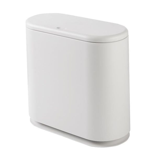waste bins oval push-type trash can narrow press-type double layers for kitchen 
waste bins oval push-type trash can narrow press-type double layers for kitchen