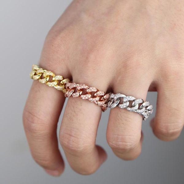 wedding rings 2021 gold filled fashion trendy jewelry for women hip hop iced out bling white cubic zirconia miami cuban link chain finger ri, Slivery;golden
wedding rings 2021 gold filled fashion trendy jewelry for women hip hop iced out bling white cubic zirconia miami cuban link chain finger ri, Slivery;golden