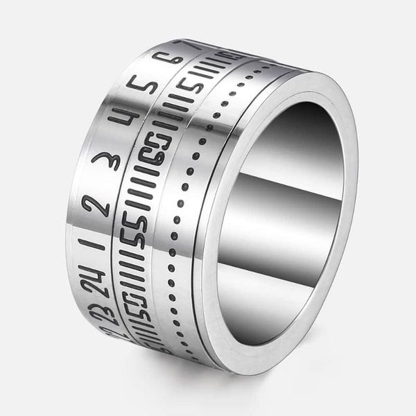 wedding rings men's ring spinner digital time scale 316l stainless steel male wholesale jewelry valentines gifts for men 14mm, Slivery;golden
wedding rings men's ring spinner digital time scale 316l stainless steel male wholesale jewelry valentines gifts for men 14mm, Slivery;golden