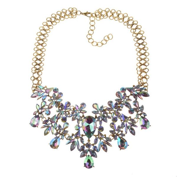 women fashion layered statement necklace colorful flower boho chunky gem chain luxury drop brand jewelry chokers, Golden;silver
women fashion layered statement necklace colorful flower boho chunky gem chain luxury drop brand jewelry chokers, Golden;silver