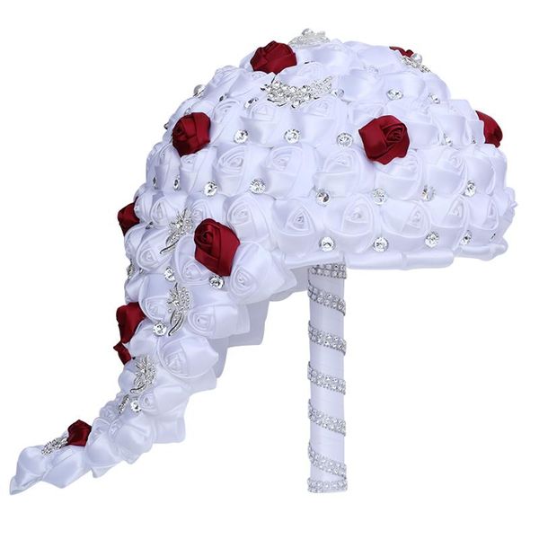 decorative flowers & wreaths waterfall wedding bridal bouquet wine red exquisite diamond rose bud diy bridesmaid church decoration w320
decorative flowers & wreaths waterfall wedding bridal bouquet wine red exquisite diamond rose bud diy bridesmaid church decoration w320