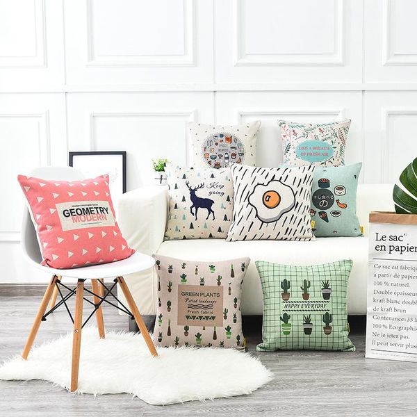 cute hand drawn cartoon cushion cover 45*45cm egg cola milk deer leaf pillow plant childrenroom decorative pillowcase cushion/decorativ cush
cute hand drawn cartoon cushion cover 45*45cm egg cola milk deer leaf pillow plant childrenroom decorative pillowcase cushion/decorativ cush