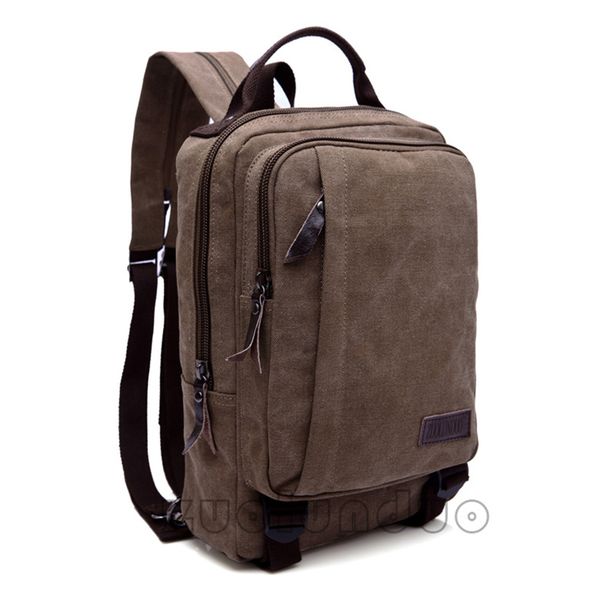 backpack mens square style double shoulder bag package canvas pack practical wear-resistant waterproof small size 
backpack mens square style double shoulder bag package canvas pack practical wear-resistant waterproof small size