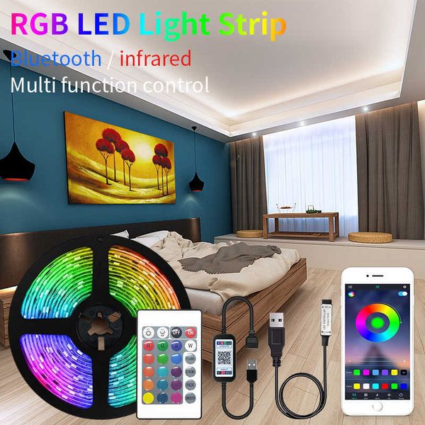 5m led strip light tv backlight usb 5050 2835 smd