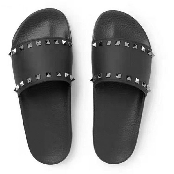 tide brand net red men new sandals summer trend rivet sandals leather anti slip wear resistant men slippers, Black
tide brand net red men new sandals summer trend rivet sandals leather anti slip wear resistant men slippers, Black