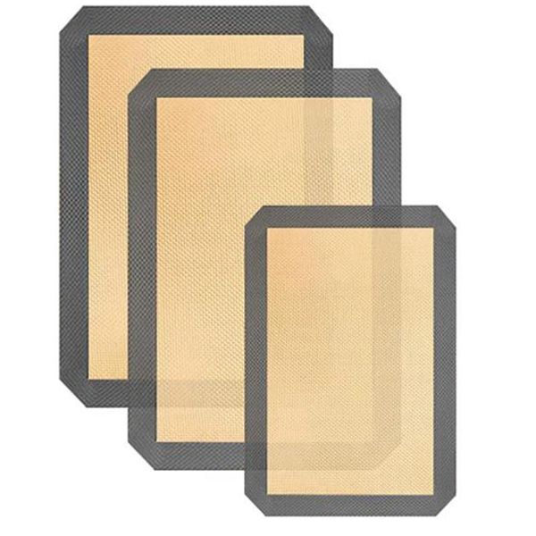 tools & accessories 3pcs non stick silicone baking mat sets reusable sheet mats for making cookies bread and pastry
tools & accessories 3pcs non stick silicone baking mat sets reusable sheet mats for making cookies bread and pastry