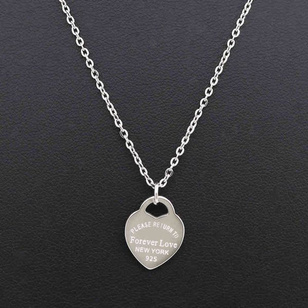 fashion luxury famous brand love women paragraph clavicle gold peach heart pendant necklace fine jewelry, Silver
fashion luxury famous brand love women paragraph clavicle gold peach heart pendant necklace fine jewelry, Silver