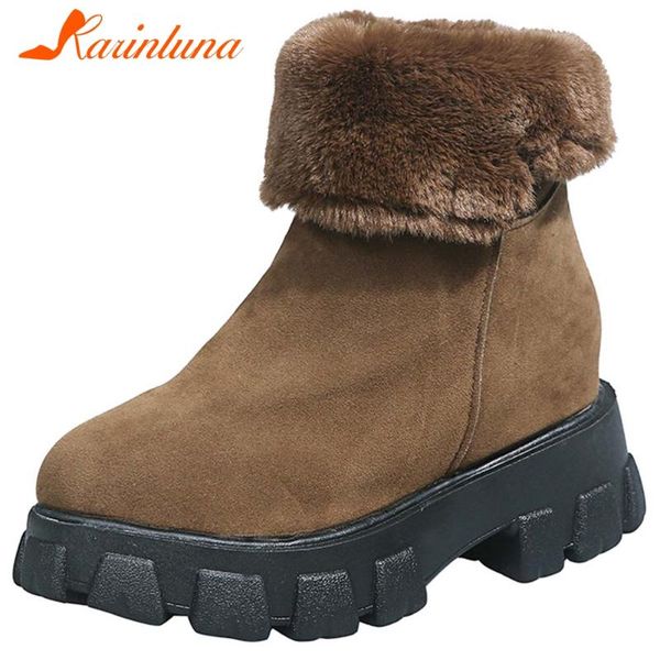 boots karin fashion female winter warm fur casual round toe platform chunky heels plush women ankle shoes, Black
boots karin fashion female winter warm fur casual round toe platform chunky heels plush women ankle shoes, Black