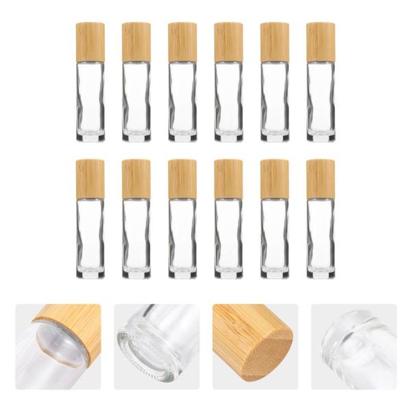 storage bottles & jars 12pcs 10ml glass subpackage containers transparent roll-on sub
storage bottles & jars 12pcs 10ml glass subpackage containers transparent roll-on sub