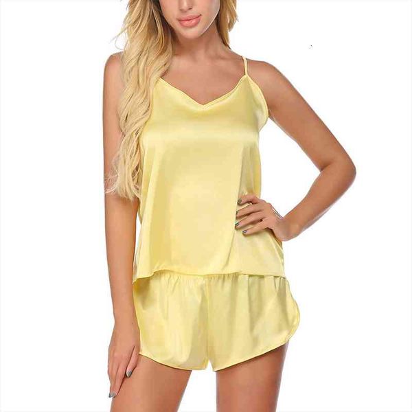 satin lingerie lace pajamas women sleepwear set elegant sleeveless and shorts night suit pajama underwear, Black;red 
satin lingerie lace pajamas women sleepwear set elegant sleeveless and shorts night suit pajama underwear, Black;red