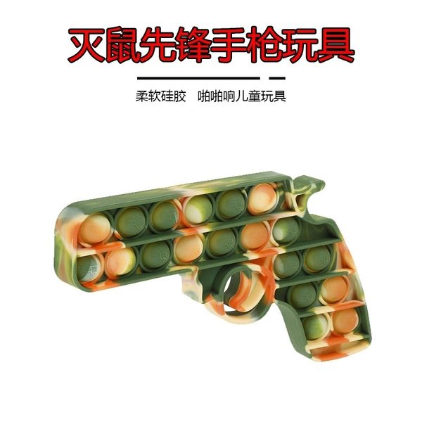 new rodent killing pioneer silicone educational toy press camouflage pistol chessboard
new rodent killing pioneer silicone educational toy press camouflage pistol chessboard