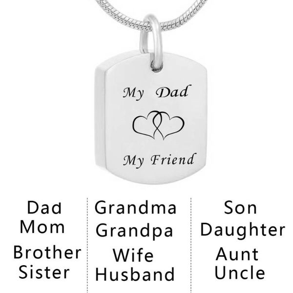 pendant necklaces my dad mom friend carved cremation ashes necklace urn pet keepsake ash holder jewelry for, Silver
pendant necklaces my dad mom friend carved cremation ashes necklace urn pet keepsake ash holder jewelry for, Silver