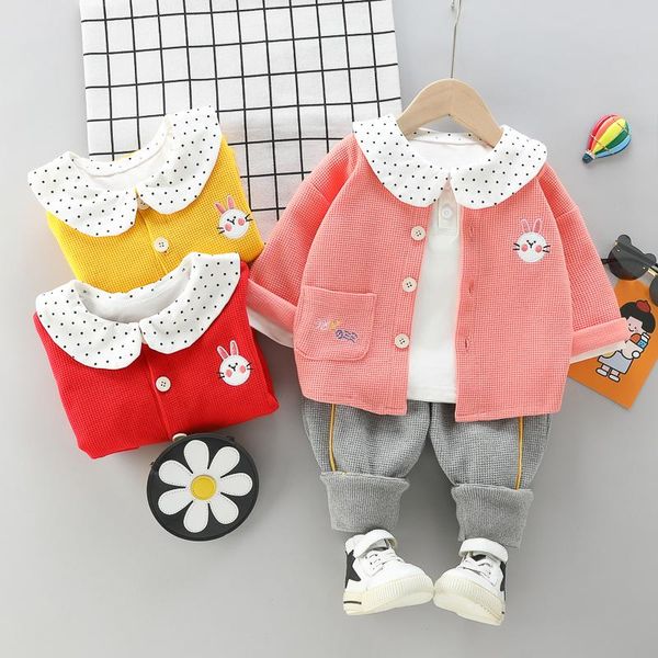 clothing sets 0-5 year spring autumn boy girl set 2021 fashion active coat+shirt+pant kid children baby toddler, White
clothing sets 0-5 year spring autumn boy girl set 2021 fashion active coat+shirt+pant kid children baby toddler, White