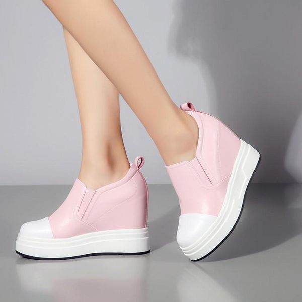 dress shoes 10cm high heels women pumps hidden wedge sneakers platform height increasing slip on female footwear, Black
dress shoes 10cm high heels women pumps hidden wedge sneakers platform height increasing slip on female footwear, Black